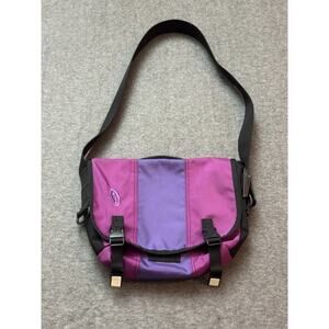 Timbuk2 Small Classic Messenger Bag Purple & Magenta - NOT Adjustable